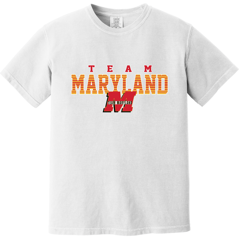 Team Maryland Heavyweight Ring Spun Tee