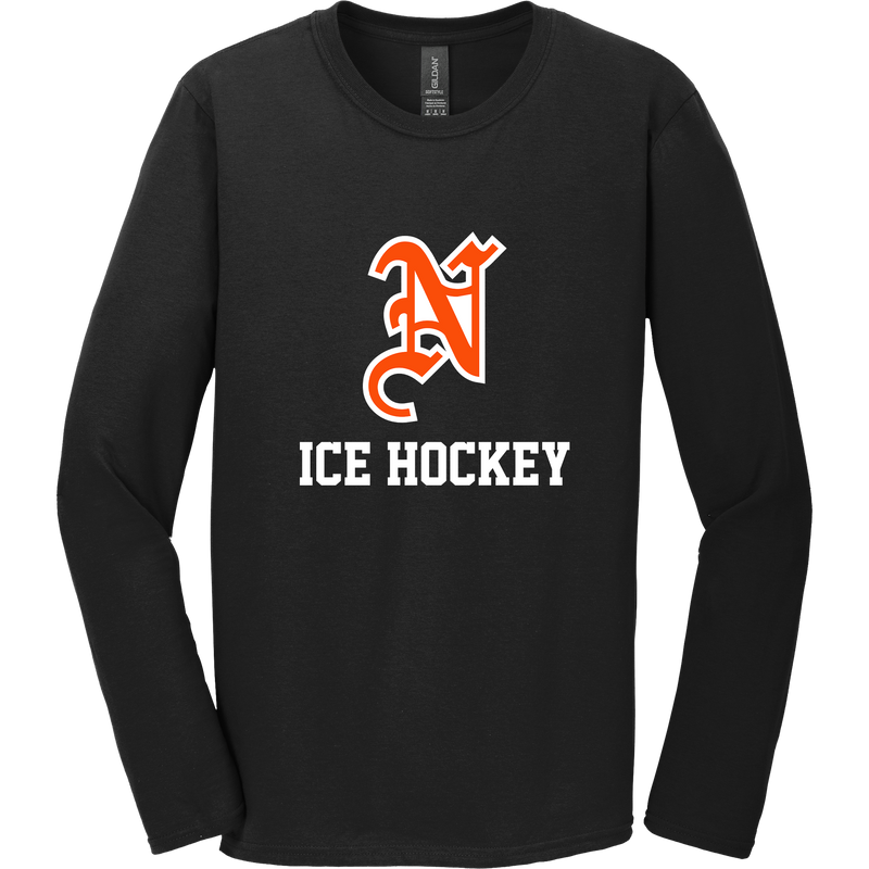 Midd North Hockey Softstyle Long Sleeve T-Shirt