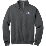 NYC Hockey Club NuBlend 1/4-Zip Cadet Collar Sweatshirt