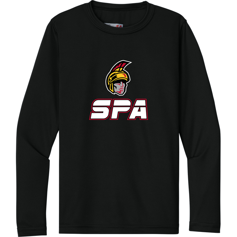Seacoast Spartans (SPA) Youth Cooling Performance Long Sleeve Tee