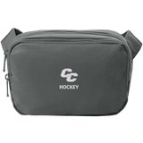 Curry College Matte Dual-Compartment Crossbody