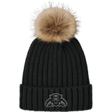 Igloo Jaguars Faux Fur Pom Beanie