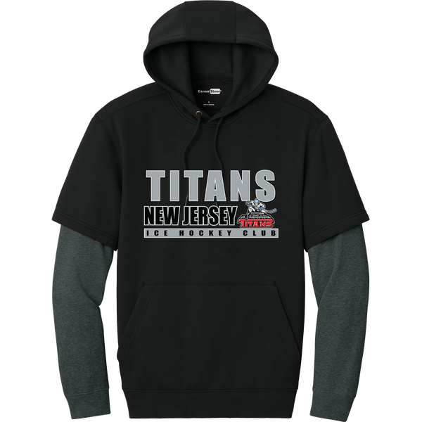 NJ Titans Tough Fleece Layered Hoodie