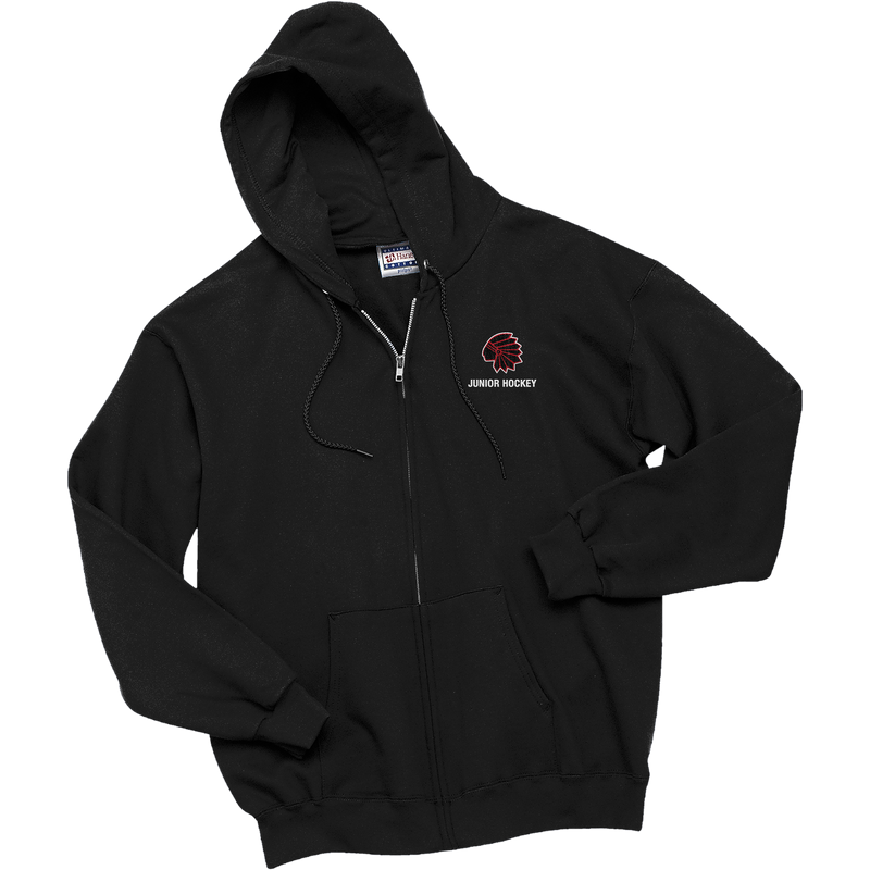 Mercer Junior Hockey Ultimate Cotton - Full-Zip Hooded Sweatshirt