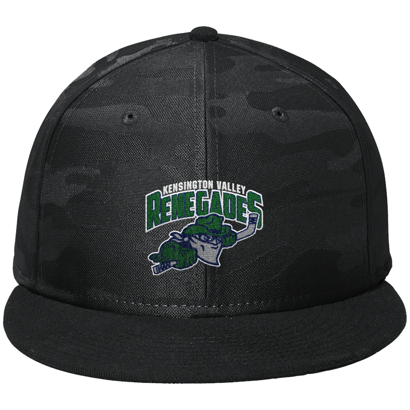 Kensington Valley Renegades New Era Camo Flat Bill Snapback Cap