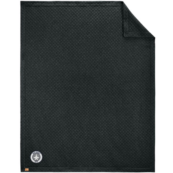 NJ Jets TravisMathew Diamond Quilt Blanket