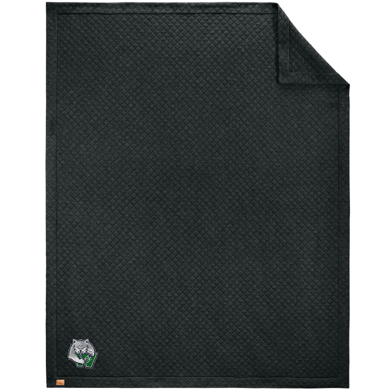 Woodbridge Wolfpack TravisMathew Diamond Quilt Blanket